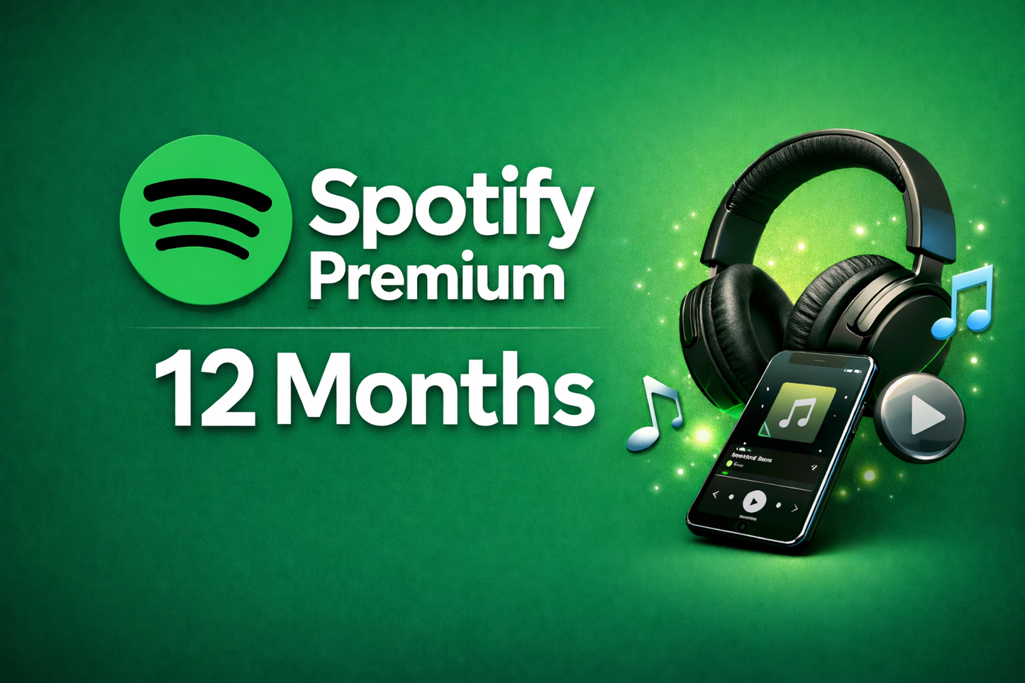 Spotify Premium 12 Months Account Global