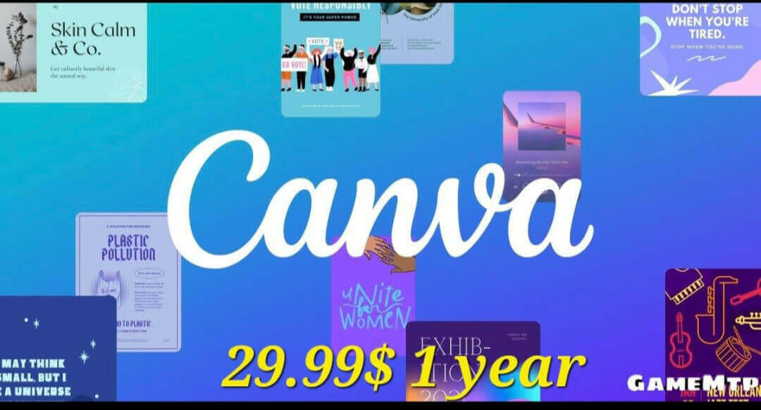 Canva Pro premium 1 Year