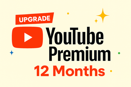 YouTube Premium 12 Months - Upgrade Account - GLOBAL
