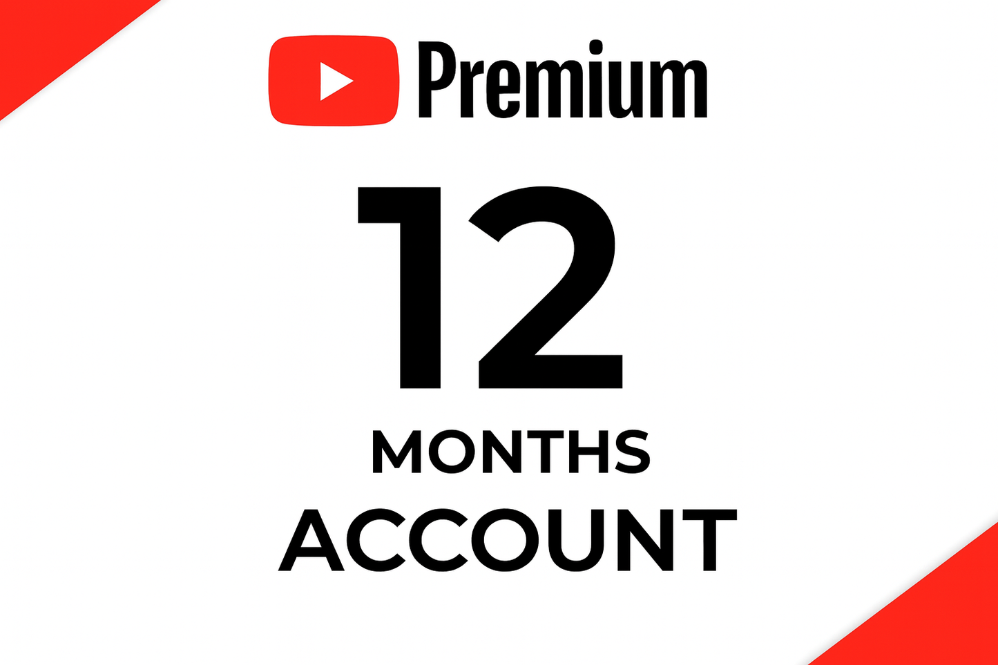 YouTube Premium 12 Months – Instant Delivery & Official Invoice