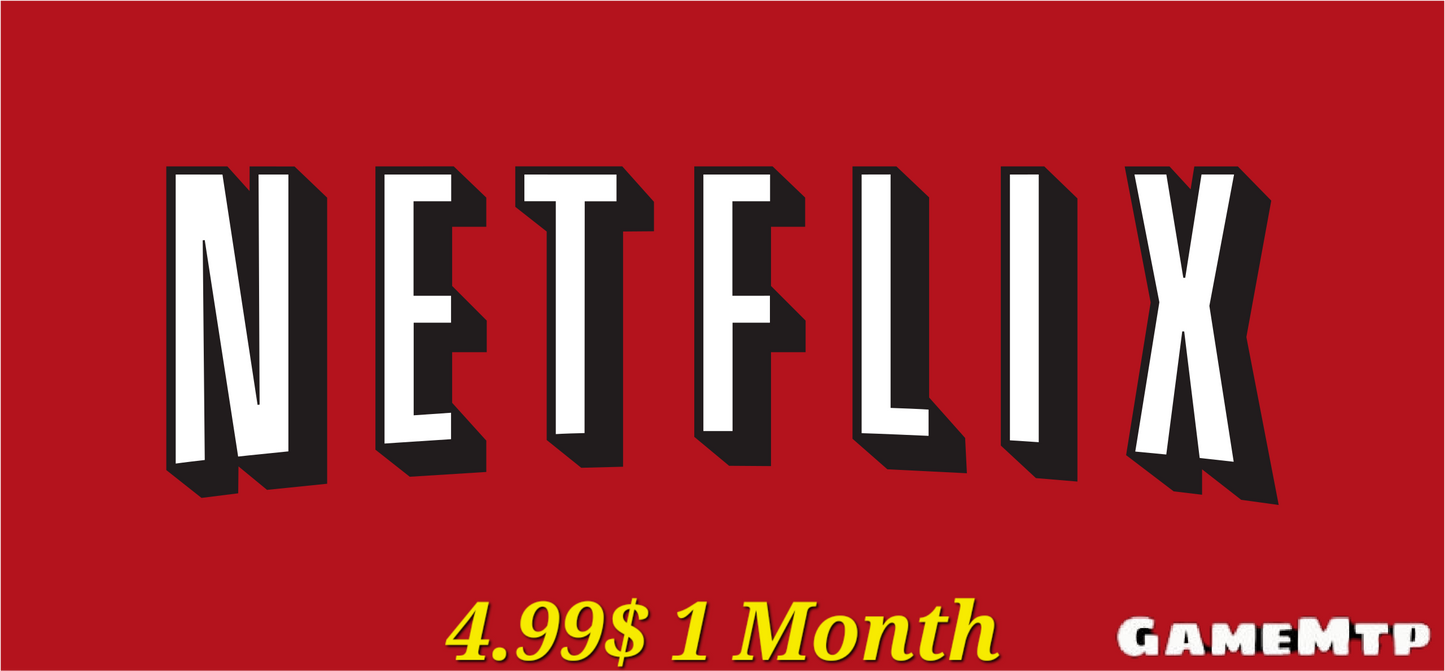 Netflix 4k subscription 1 month