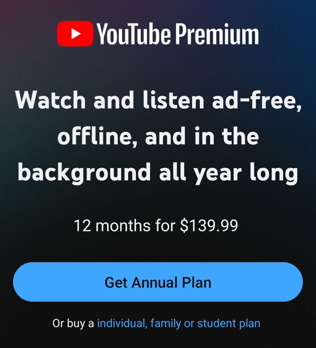YouTube Premium 12 Months – Instant Delivery & Official Invoice