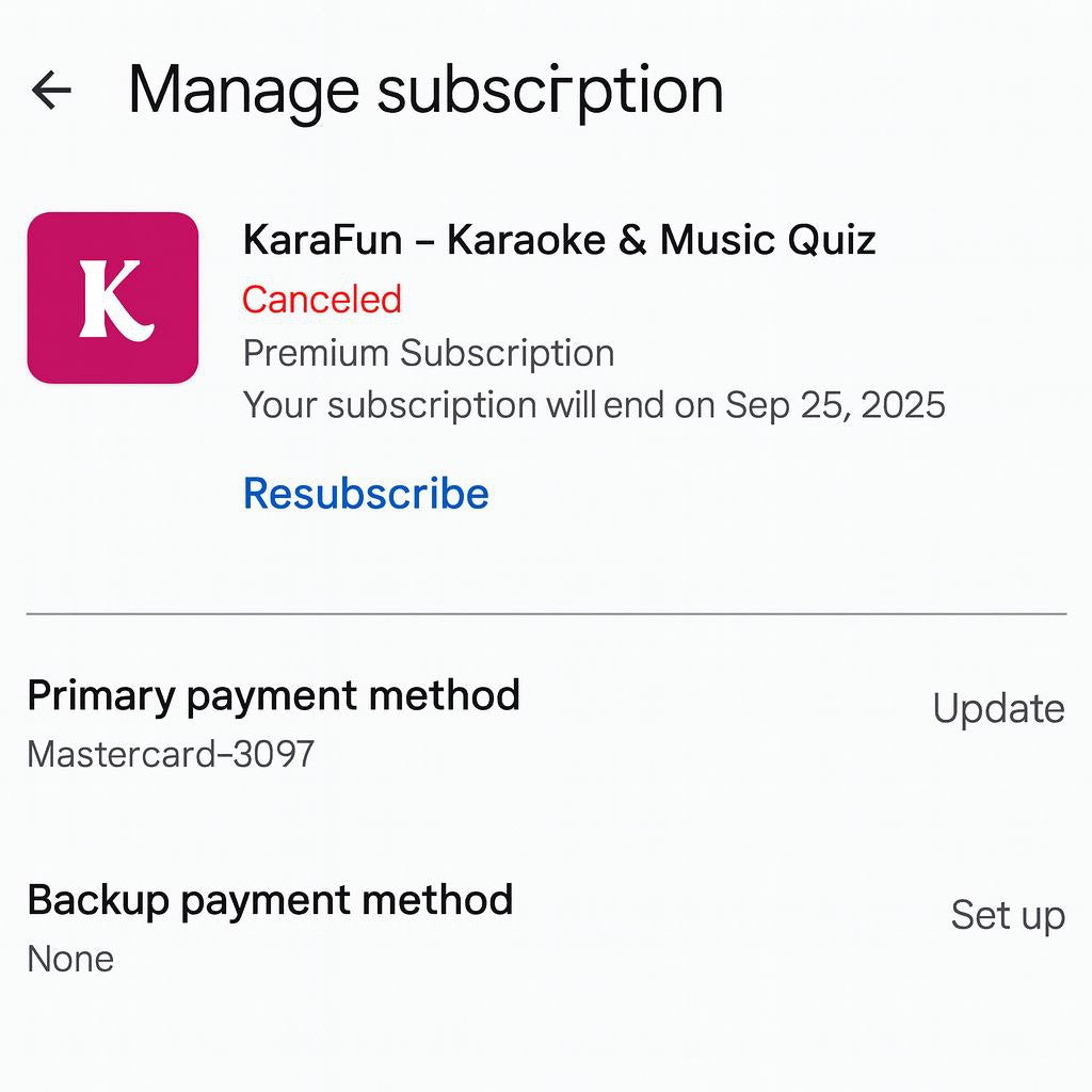 KaraFun Premium 1 Month – Instant Delivery & Official Invoice