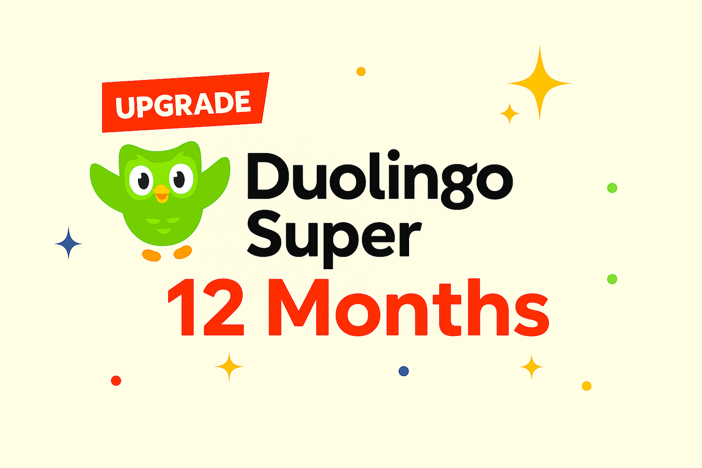 Duolingo Super – 12 Months Global