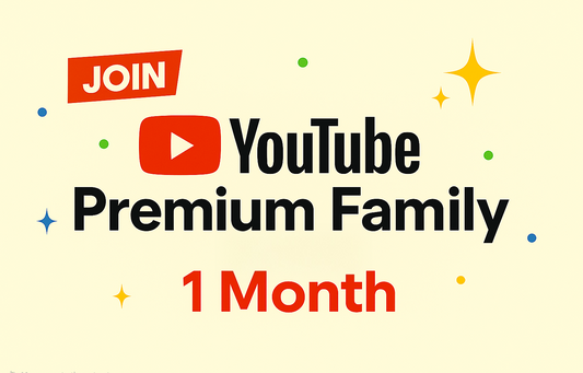 YouTube Premium 1 Month Family